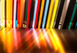 ACRYLIC COLOURS LIGHT THROUGH