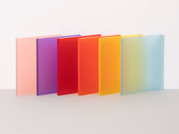 ACRYLIC SHEET FROSTER COLOURS