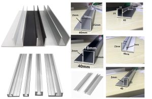 Aluminum Extrusion F Shape