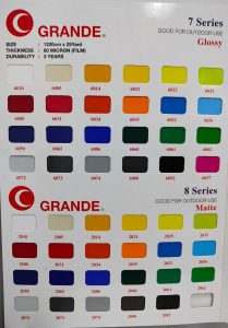 GRANDE SHEET COLOUR OUTDOOR OPAQUE