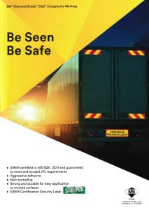 3M LORI MARKING BACK LEFT & RIGHT (RED & YELLOW)