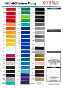 OYAMA COLOURS STICKER